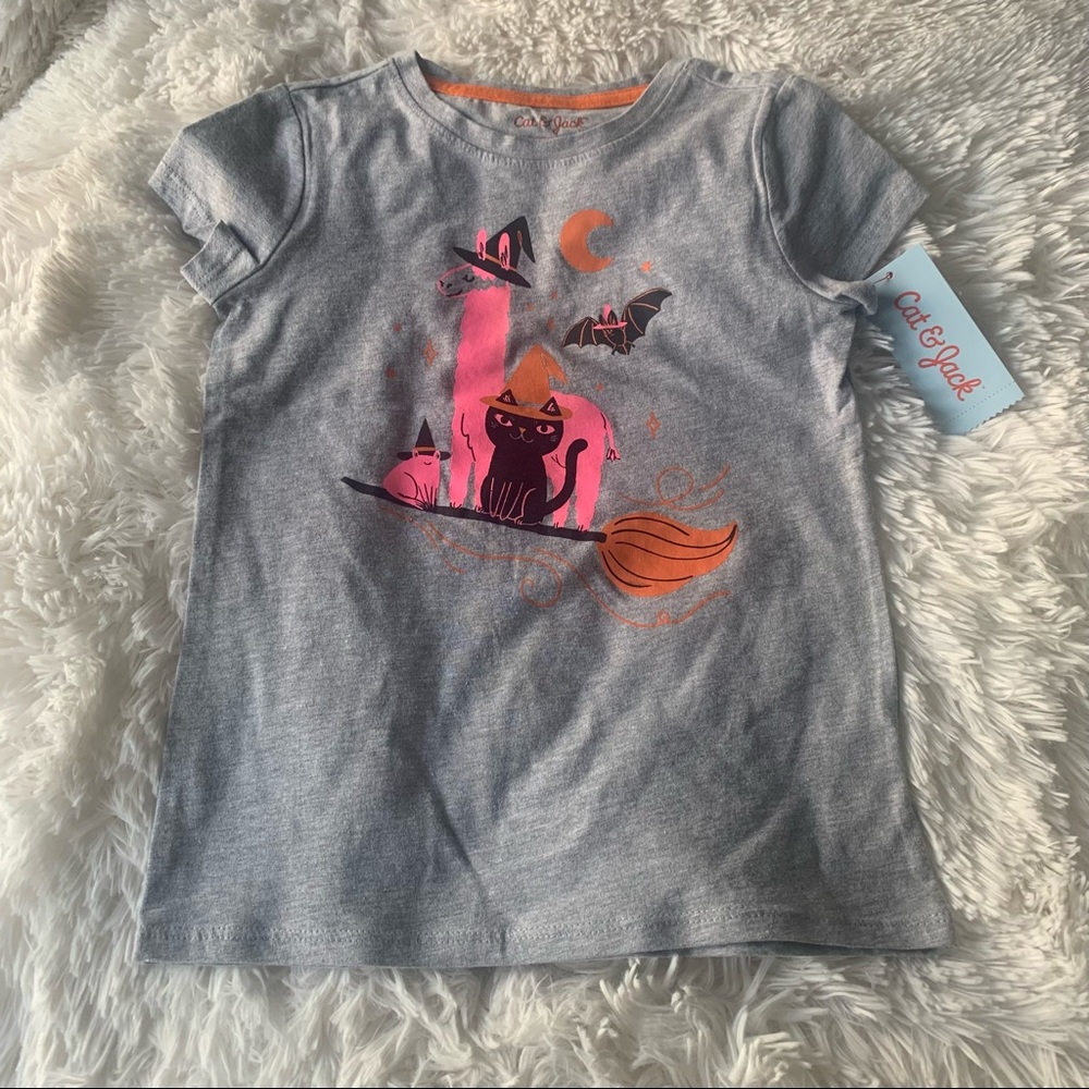 Pink Llama Halloween shirt